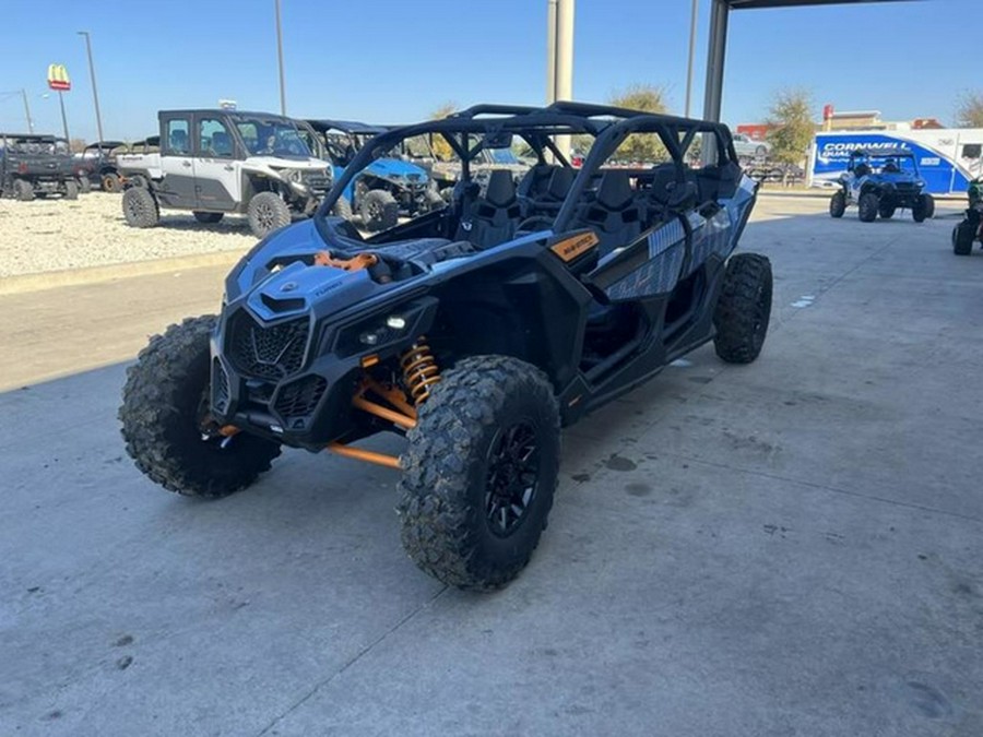 2026 Can-Am Maverick X3 MAX DS Turbo Scandi Blue & Orange Crus