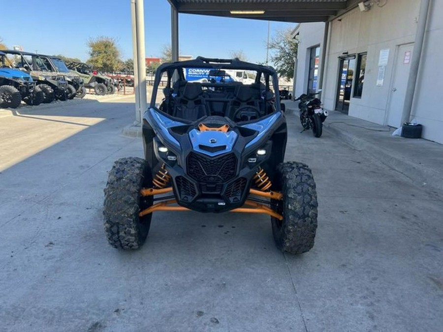 2026 Can-Am Maverick X3 MAX DS Turbo Scandi Blue & Orange Crus