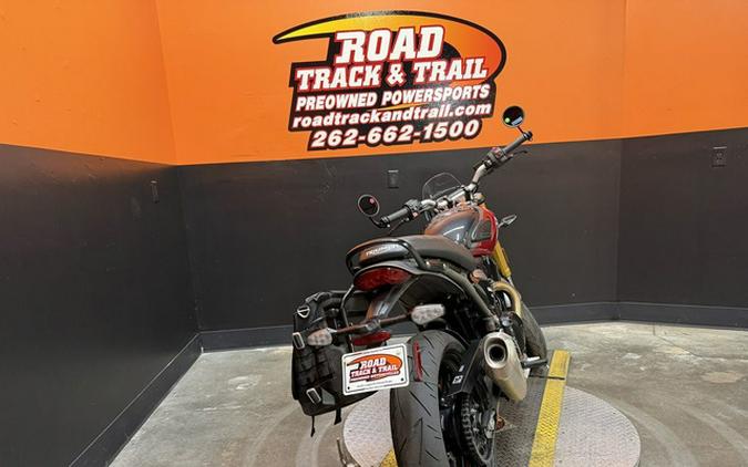 2025 Triumph Speed 400 Carnival Red Storm Grey