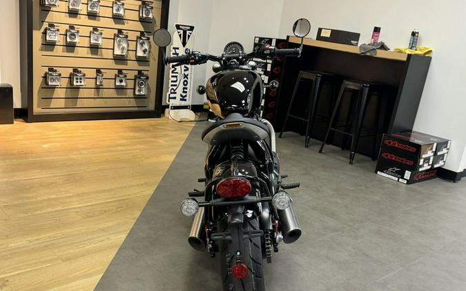 2024 Triumph Bonneville Bobber Jet Black/Ash Gray