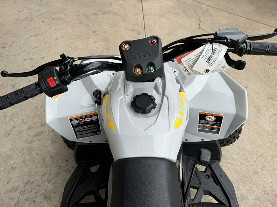 New 2024 CAN-AM RENEGADE 110 EFI CATALYST GRAY AND NEO YELLOW