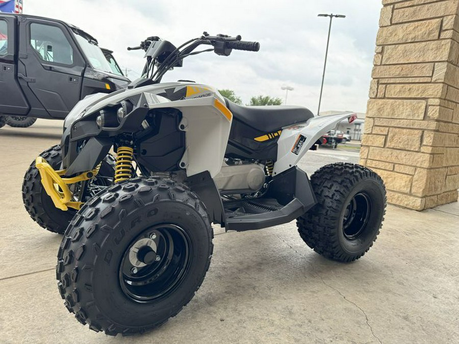 New 2024 CAN-AM RENEGADE 110 EFI CATALYST GRAY AND NEO YELLOW