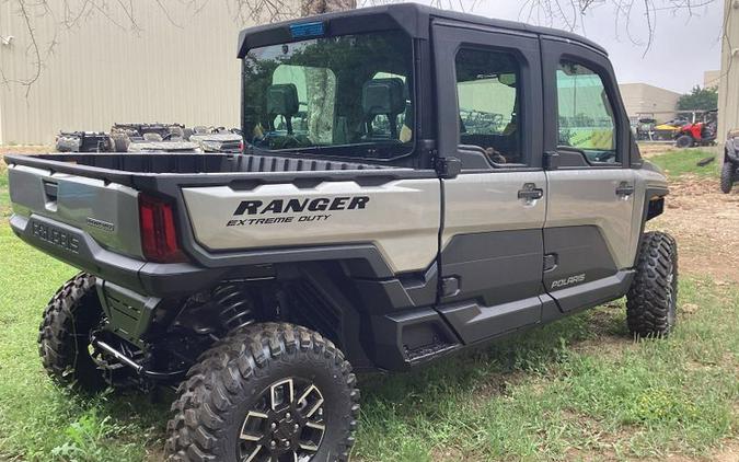 New 2024 POLARIS RANGER CREW XD 1500 NORTHSTAR EDITION ULTIMATE TURBO SILVER