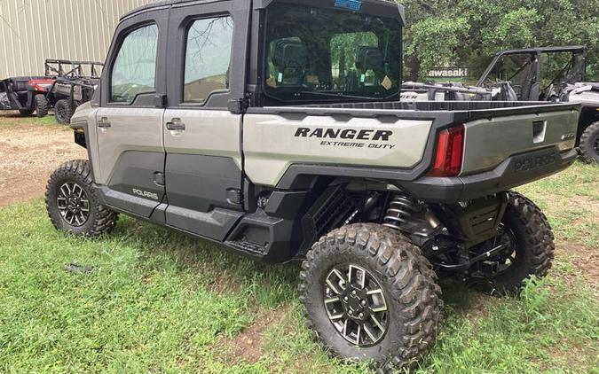 New 2024 POLARIS RANGER CREW XD 1500 NORTHSTAR EDITION ULTIMATE TURBO SILVER