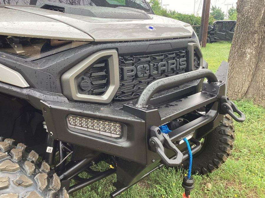 New 2024 POLARIS RANGER CREW XD 1500 NORTHSTAR EDITION ULTIMATE TURBO SILVER