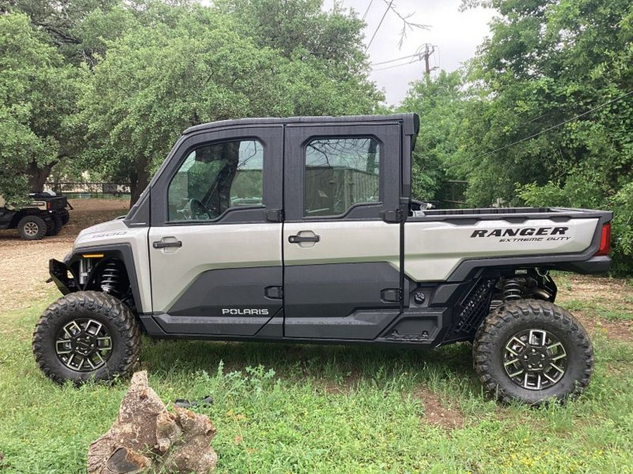 New 2024 POLARIS RANGER CREW XD 1500 NORTHSTAR EDITION ULTIMATE TURBO SILVER