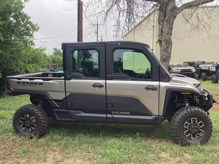 New 2024 POLARIS RANGER CREW XD 1500 NORTHSTAR EDITION ULTIMATE TURBO SILVER