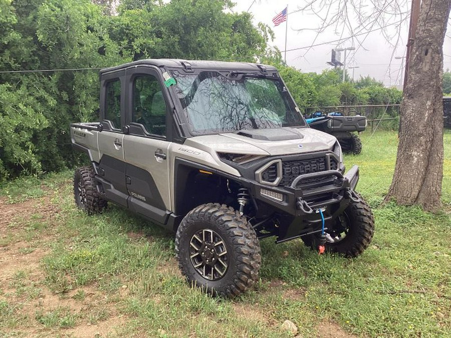 New 2024 POLARIS RANGER CREW XD 1500 NORTHSTAR EDITION ULTIMATE TURBO SILVER