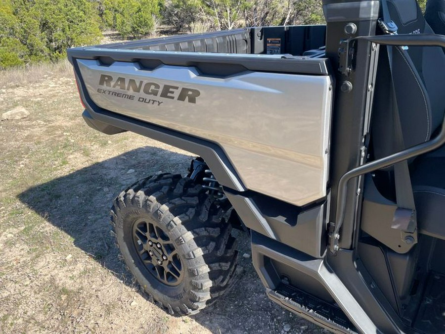 New 2024 POLARIS RANGER CREW XD 1500 PREMIUM TURBO SILVER