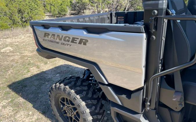 New 2024 POLARIS RANGER CREW XD 1500 PREMIUM TURBO SILVER