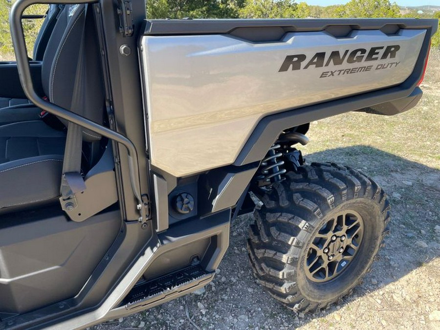 New 2024 POLARIS RANGER CREW XD 1500 PREMIUM TURBO SILVER