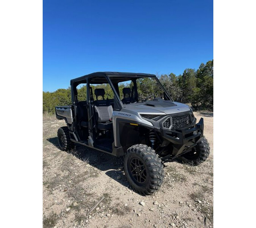 New 2024 POLARIS RANGER CREW XD 1500 PREMIUM TURBO SILVER