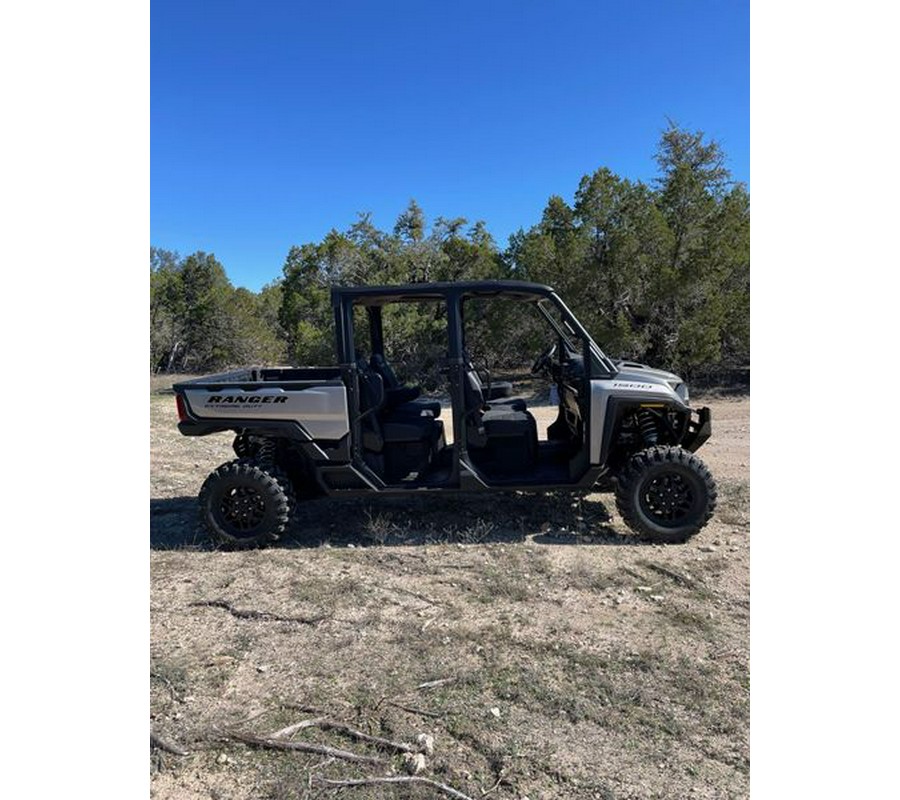 New 2024 POLARIS RANGER CREW XD 1500 PREMIUM TURBO SILVER