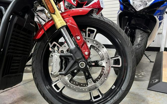 2025 Indian 101 Scout Ghost White Metallic With Graphics