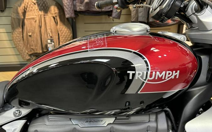 2024 Triumph Rocket 3 GT Carnival Red/Sapphire Black