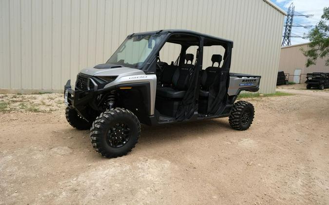 New 2024 POLARIS RANGER CREW XD 1500 PREMIUM TURBO SILVER