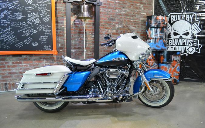 2021 Harley-Davidson Electra Glide Revival™ Hi-Fi Blue/Birch White