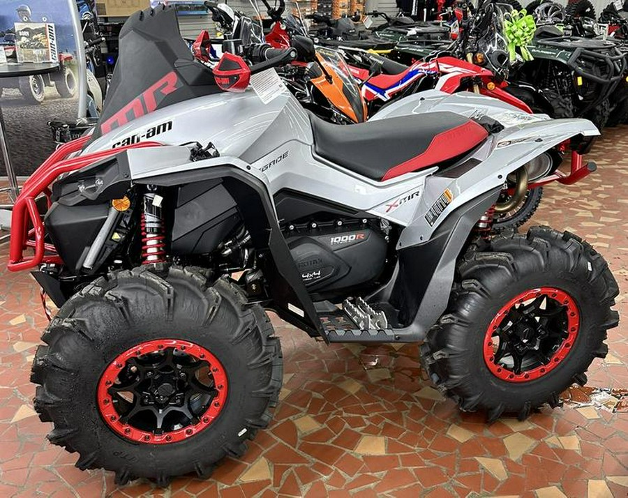 2024 Can-Am® Renegade X mr 1000 R Hyper Silver & Legion Red