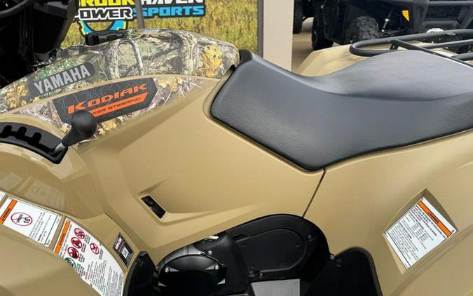 2026 Yamaha Kodiak 450 EPS Fall Beige W/ Realtree Edge