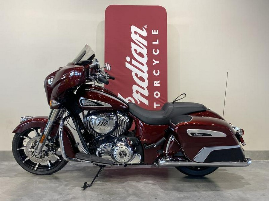 2024 Indian Motorcycle® Chieftain® Limited with Powerband Audio Package Maroon Metallic/Graphics