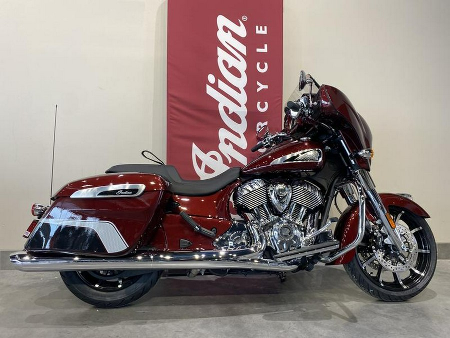 2024 Indian Motorcycle® Chieftain® Limited with Powerband Audio Package Maroon Metallic/Graphics