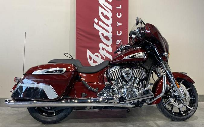 2024 Indian Motorcycle® Chieftain® Limited with Powerband Audio Package Maroon Metallic/Graphics