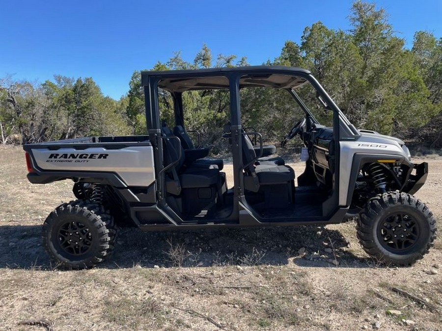 New 2024 POLARIS RANGER CREW XD 1500 PREMIUM TURBO SILVER