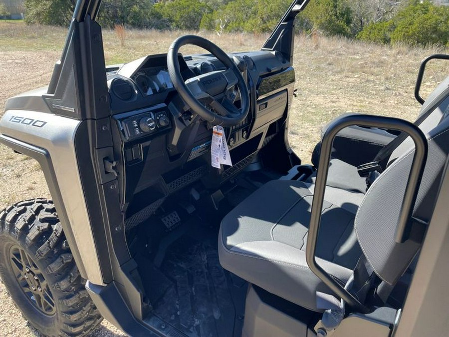 New 2024 POLARIS RANGER CREW XD 1500 PREMIUM TURBO SILVER