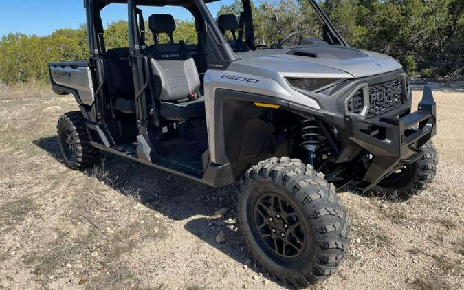 New 2024 POLARIS RANGER CREW XD 1500 PREMIUM TURBO SILVER