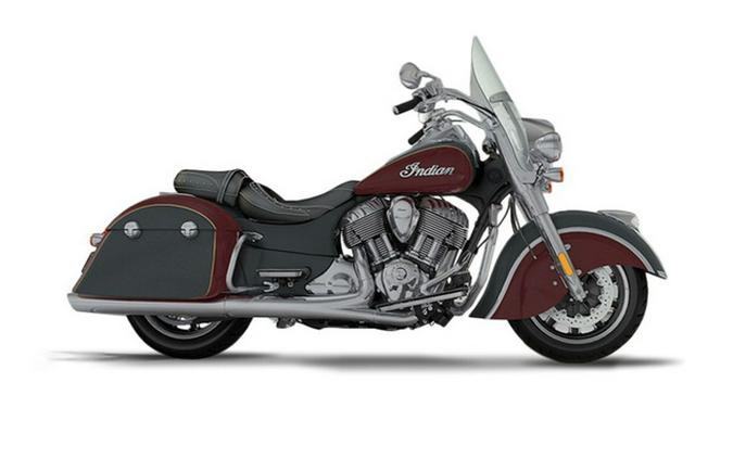 2017 Indian Springfield Steel Gray Over Burgundy Metallic Indian Motorcycle Red