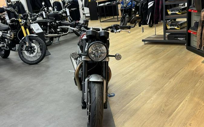 2024 Triumph Speed Twin 1200 Carnival Red/Storm Grey