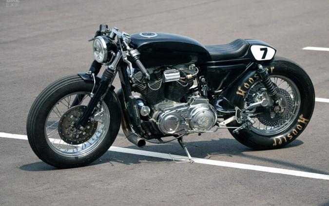 Project7: A low-riding 1994 Sportster café racer from Indonesia