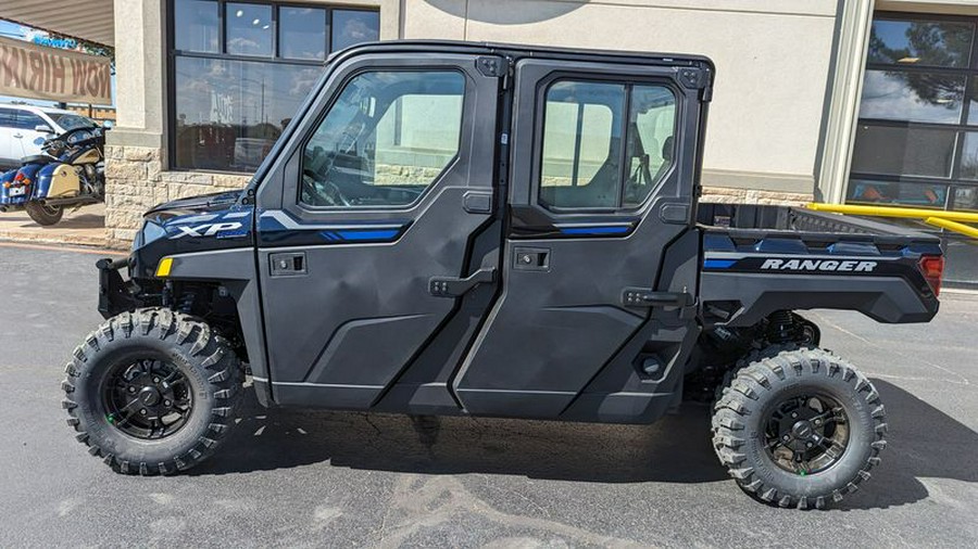 New 2024 POLARIS RANGER CREW XP 1000 NORTHSTAR EDITION ULTIMATE AZURE CRYSTAL METALLIC