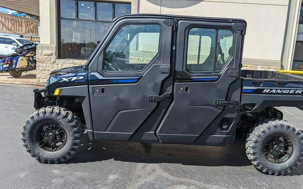 New 2024 POLARIS RANGER CREW XP 1000 NORTHSTAR EDITION ULTIMATE AZURE CRYSTAL METALLIC