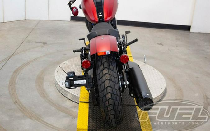 2025 Indian Scout Bobber Limited +Tech Sunset Red Smoke