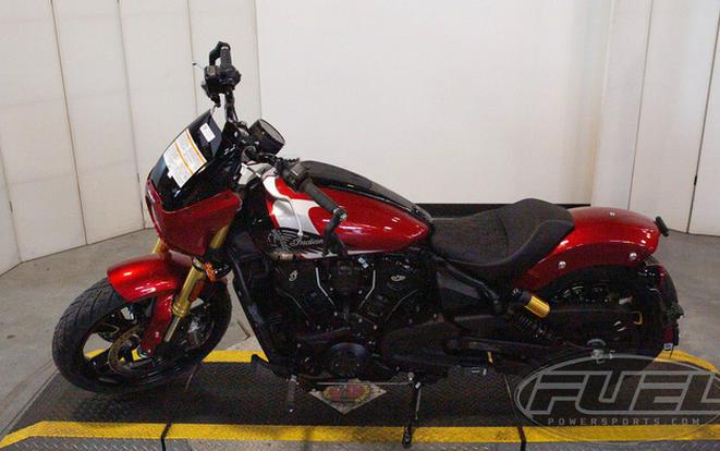 2025 Indian 101 Scout Sunset Red Metallic With Graphics