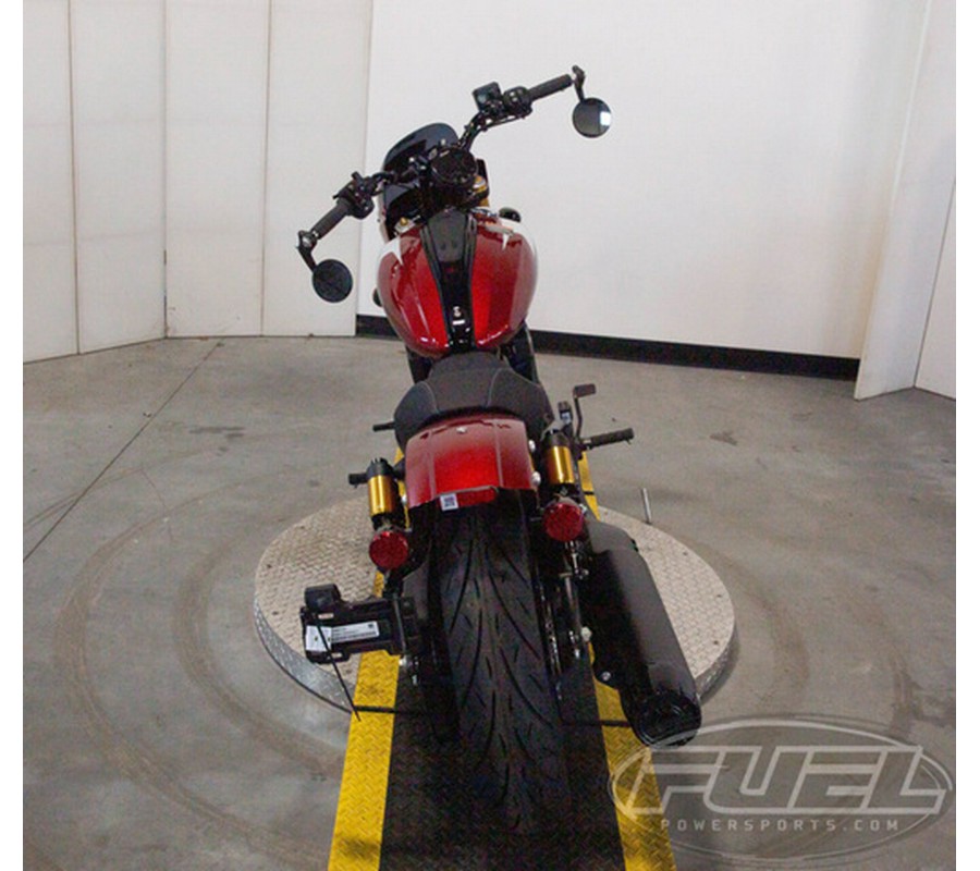 2025 Indian 101 Scout Sunset Red Metallic With Graphics