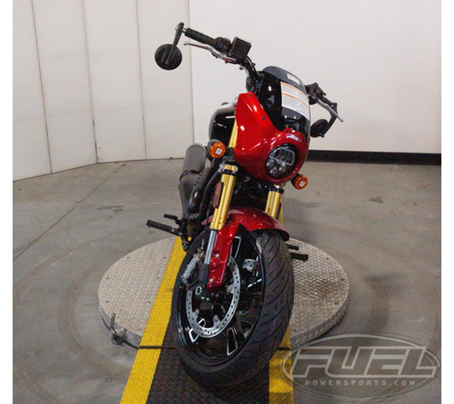 2025 Indian 101 Scout Sunset Red Metallic With Graphics