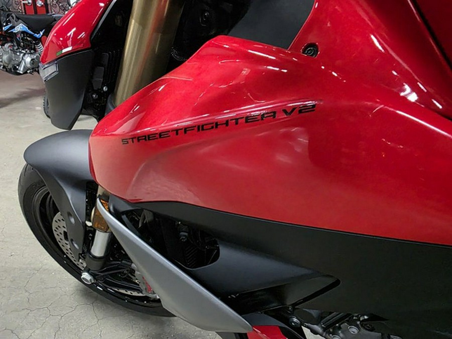 2025 Ducati Streetfighter V2 Ducati Red