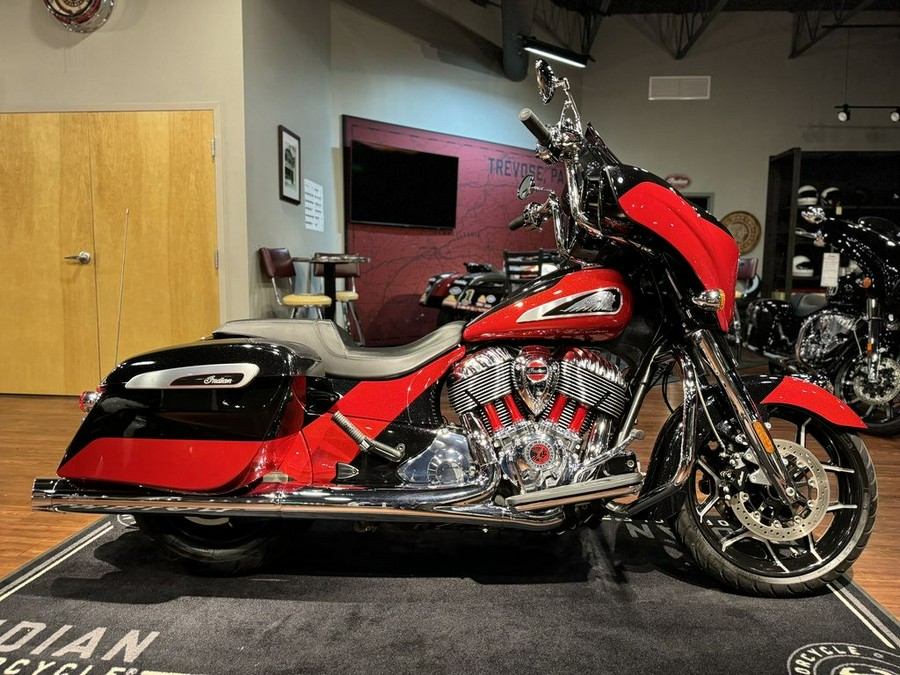 2020 Indian Motorcycle® Chieftain® Elite Thunder Black Vivid Crystal/Wildfire Red Candy