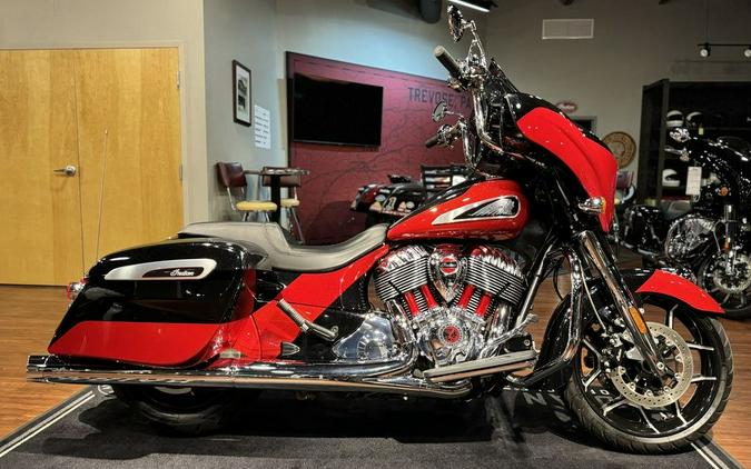 2020 Indian Motorcycle® Chieftain® Elite Thunder Black Vivid Crystal/Wildfire Red Candy