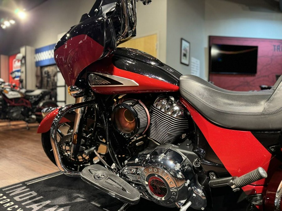 2020 Indian Motorcycle® Chieftain® Elite Thunder Black Vivid Crystal/Wildfire Red Candy