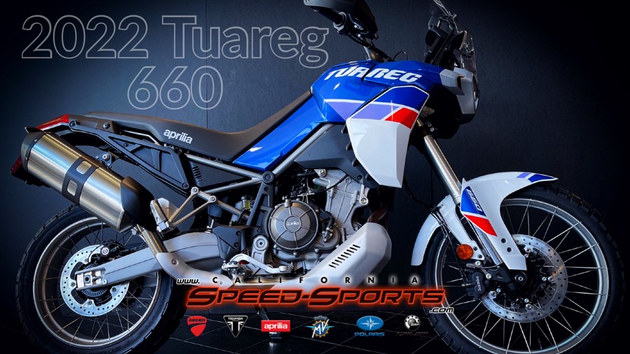 2022 Aprilia Tuareg 660 - Indaco Tagelmust