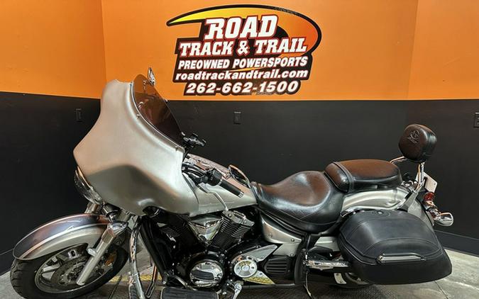 2007 Yamaha V Star 1300 Tourer Liquid SilverCharcoal Silver