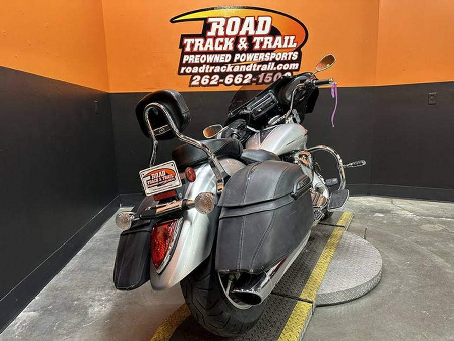 2007 Yamaha V Star 1300 Tourer Liquid SilverCharcoal Silver
