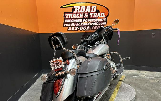 2007 Yamaha V Star 1300 Tourer Liquid SilverCharcoal Silver