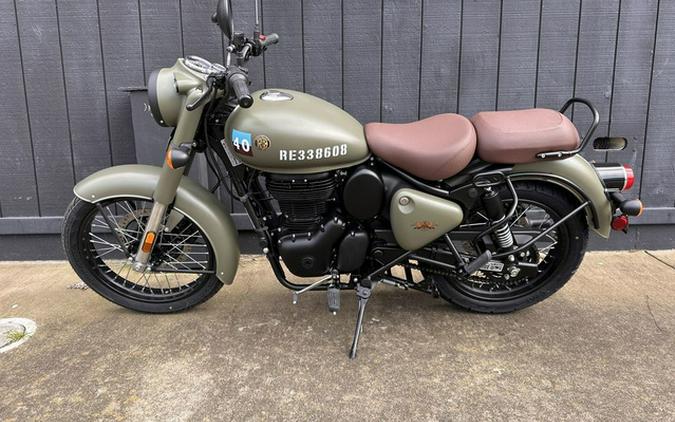 2023 Royal Enfield Classic 350 Signals Marsh Grey