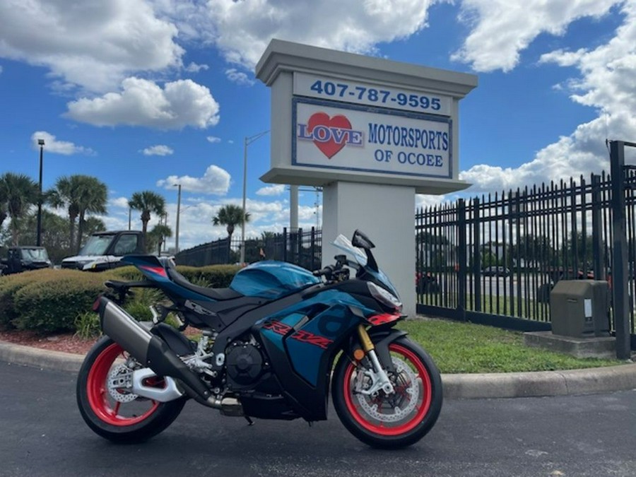 2026 Aprilia® RSV4 1100 - STINGRAY BLUE