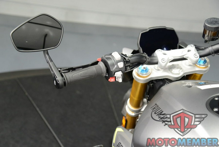 2022 Triumph Speed Triple 1200 RS Matte Silver Ice