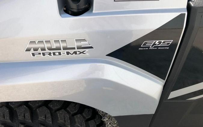 2024 Kawasaki MULE PRO MX SE SILVER